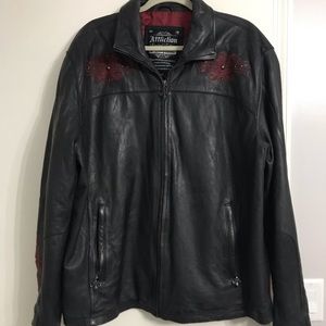 Affliction leather jacket- NWT